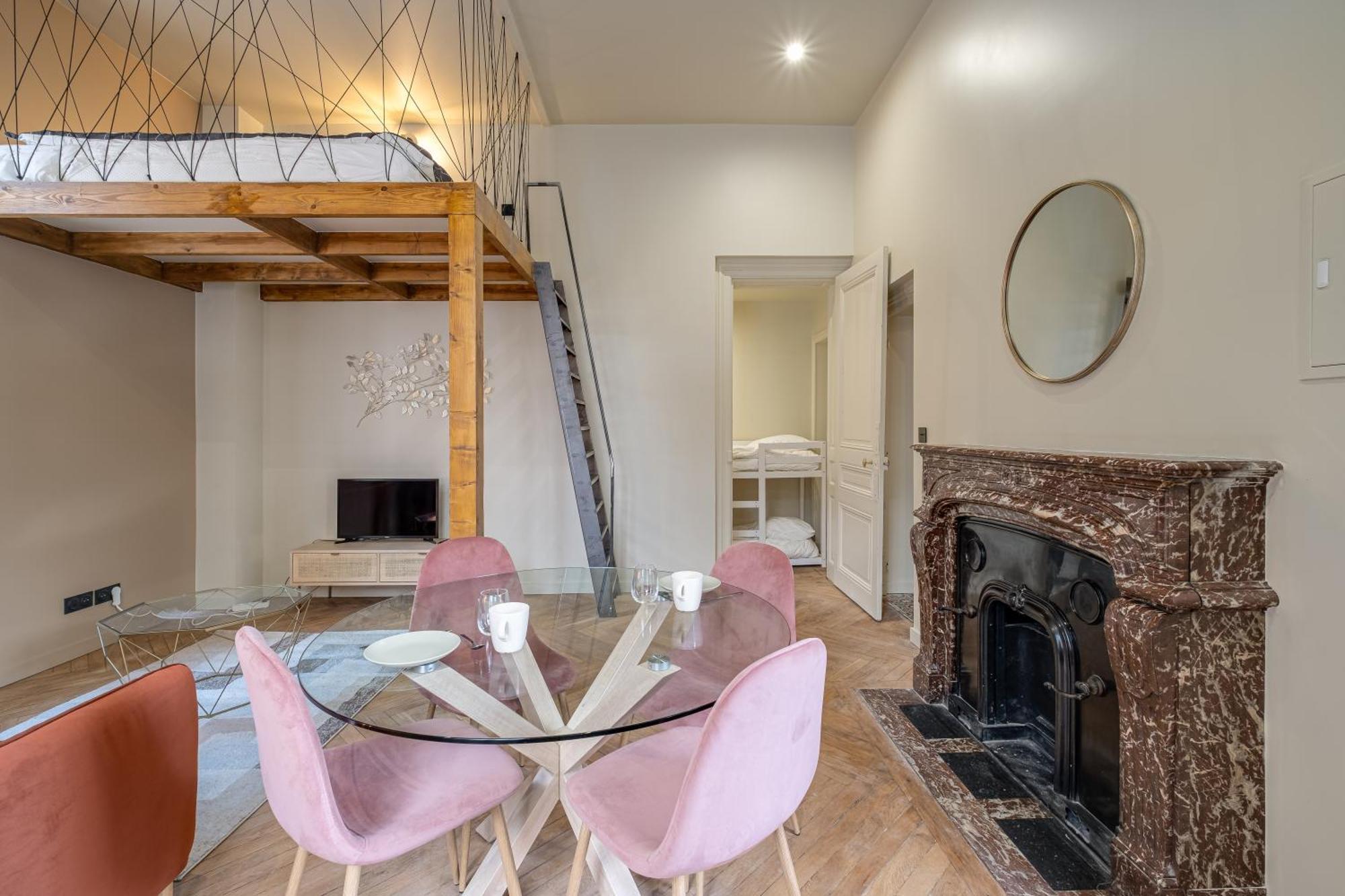 סן-אטיין Le Poudre Cours Fauriel Magnifique Appartement מראה חיצוני תמונה