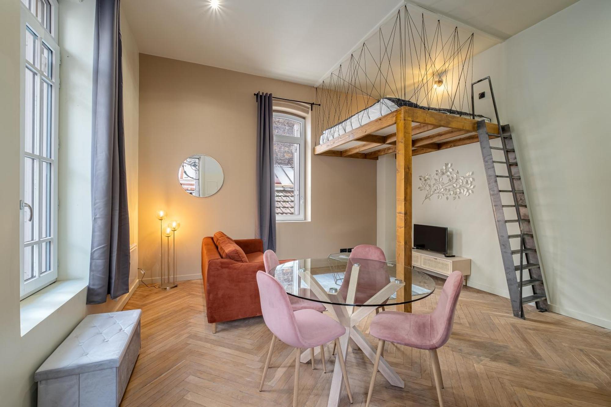 סן-אטיין Le Poudre Cours Fauriel Magnifique Appartement מראה חיצוני תמונה
